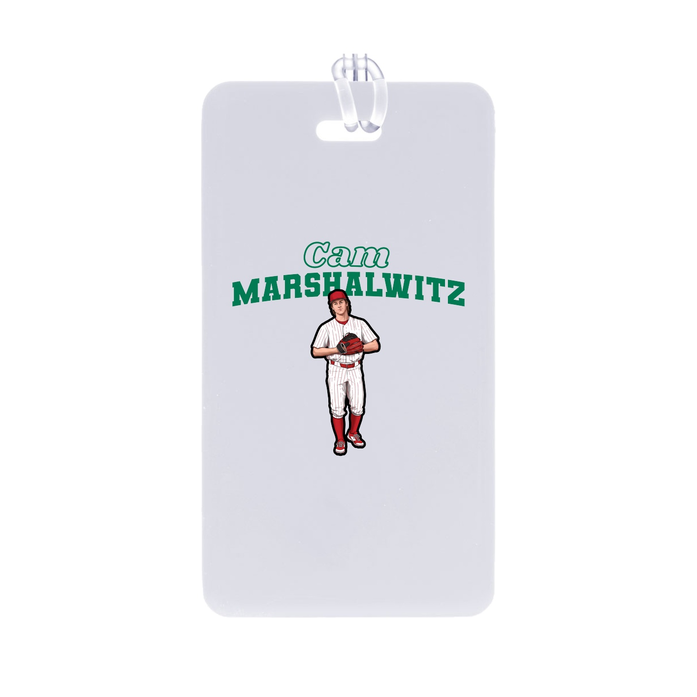 Bag Tag — Name Arch in Classic