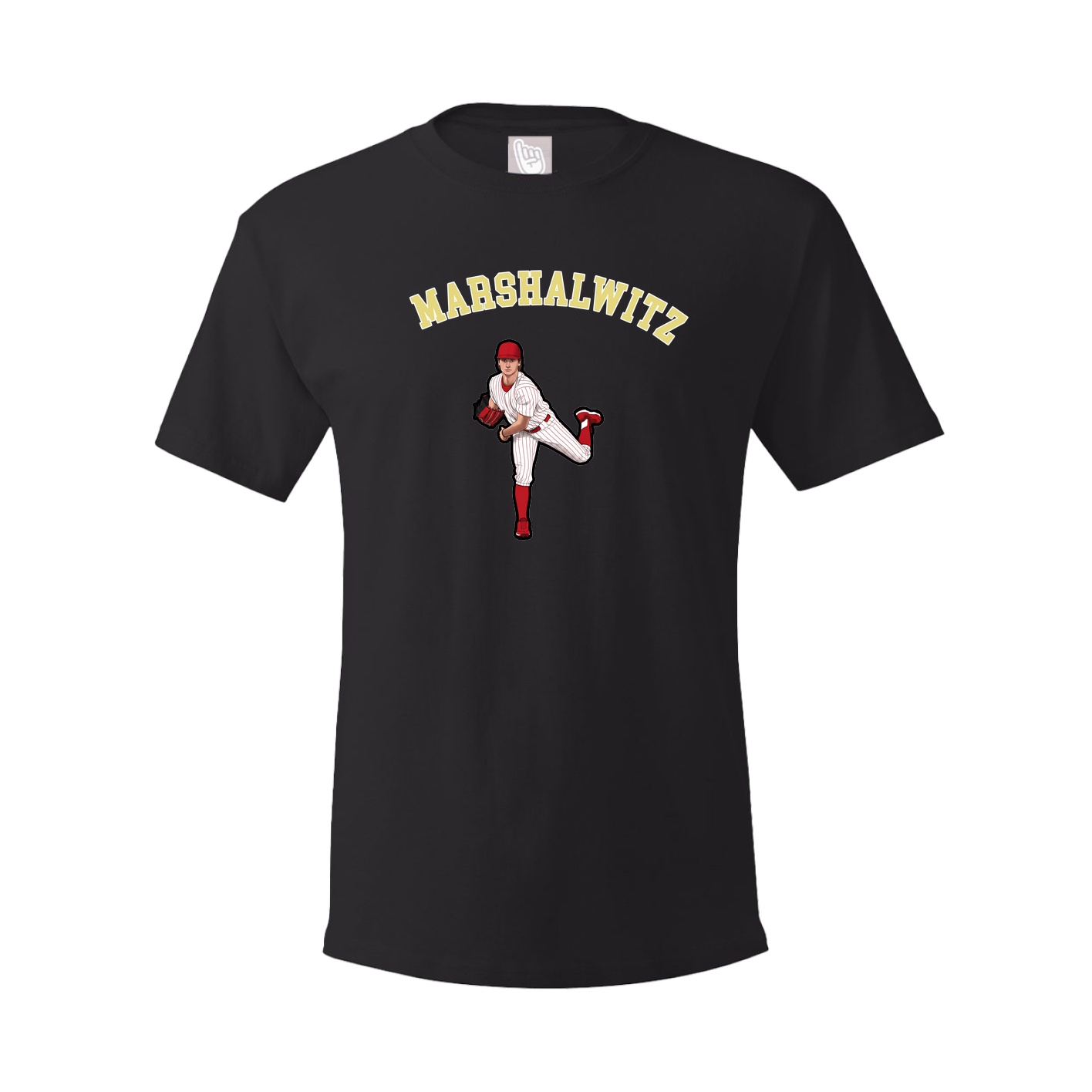 Youth Tee — Shirsey Arch in Black