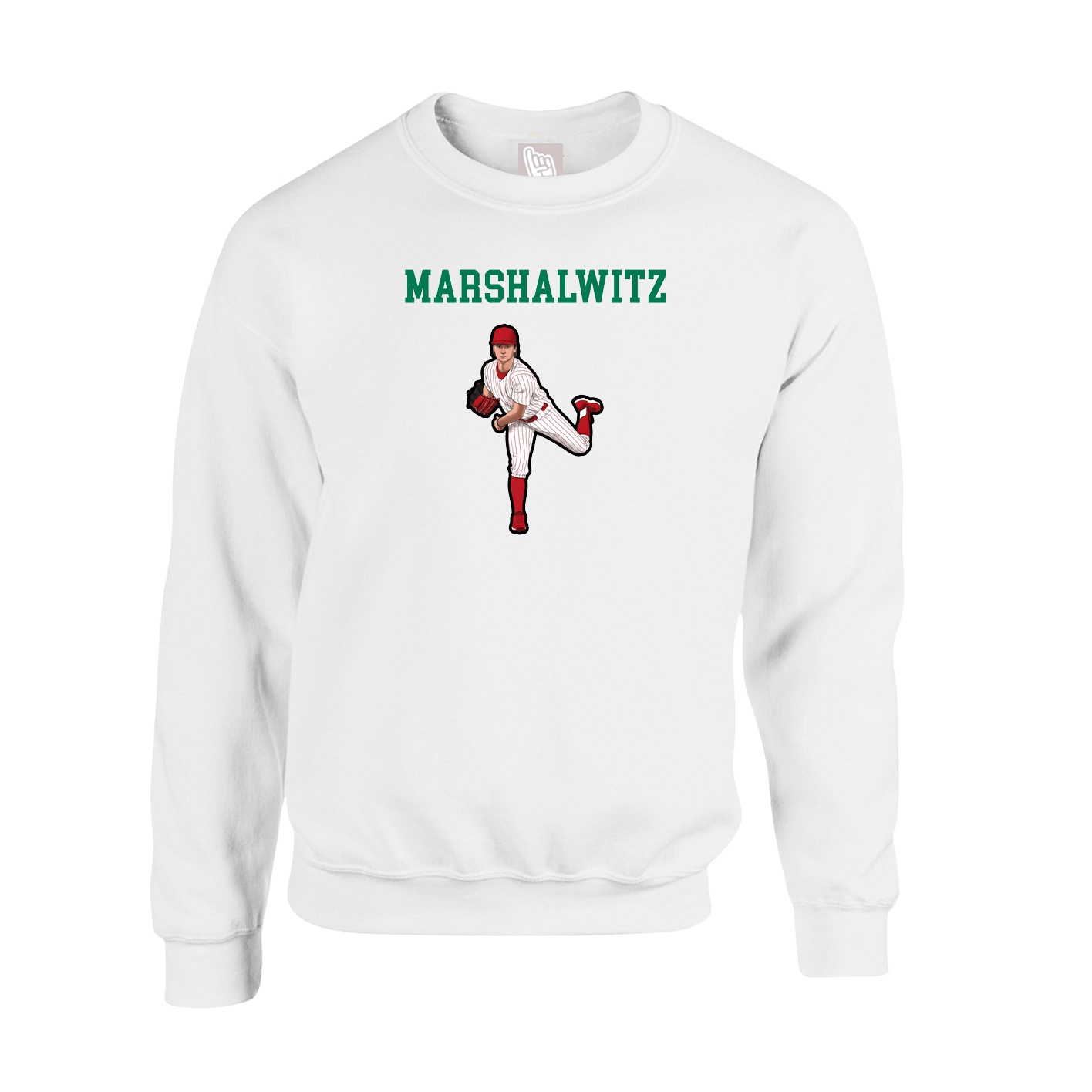 Fleece Crew — Shirsey in White