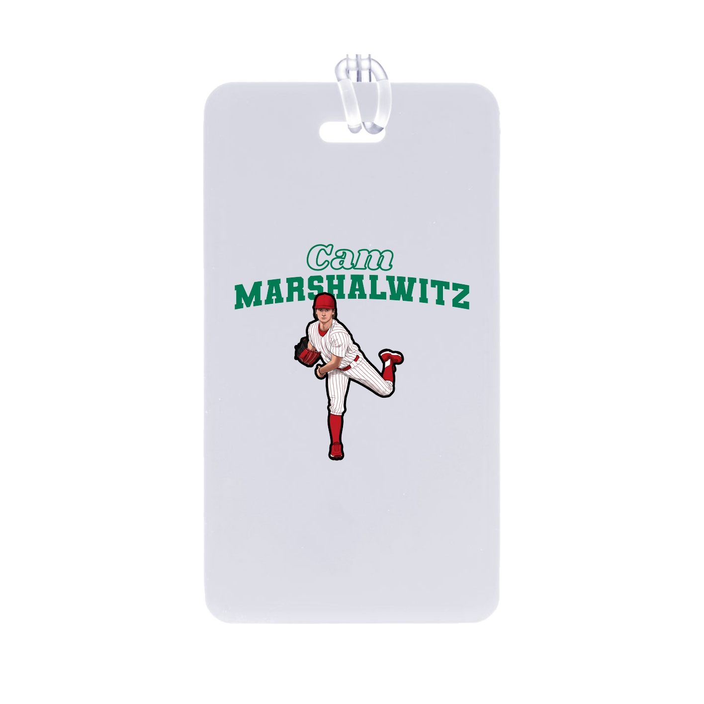 Bag Tag — Name Arch in Classic
