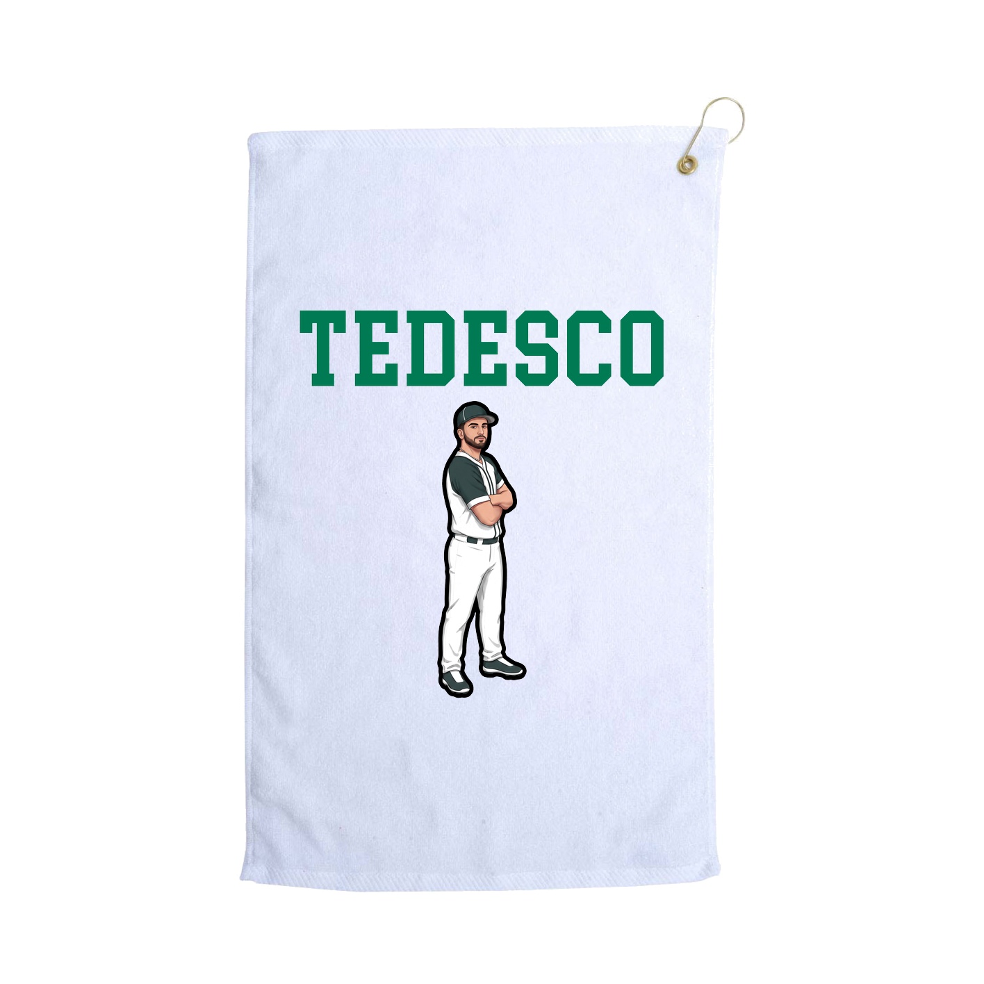 Golf Towel — Shirsey in White