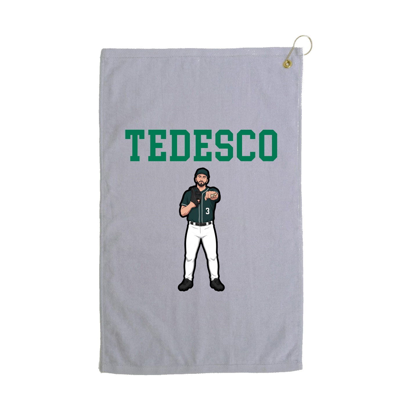 Golf Towel — Shirsey in Grey