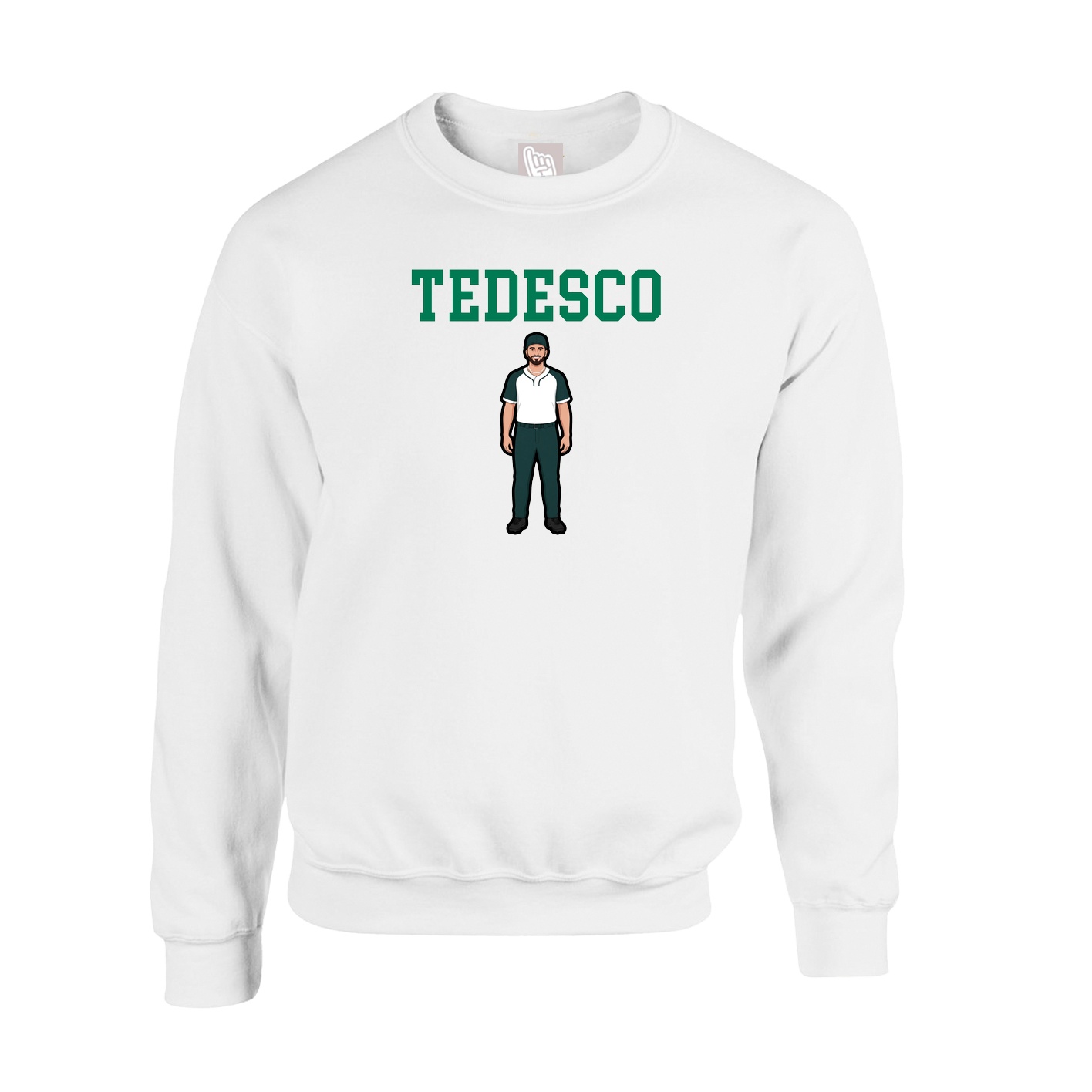 Fleece Crew — Shirsey in White