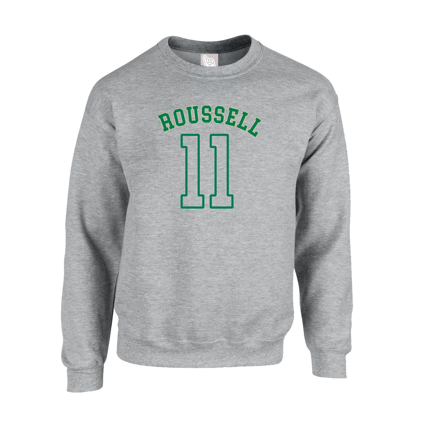 Fleece Crew — Shirsey Arch in Grey