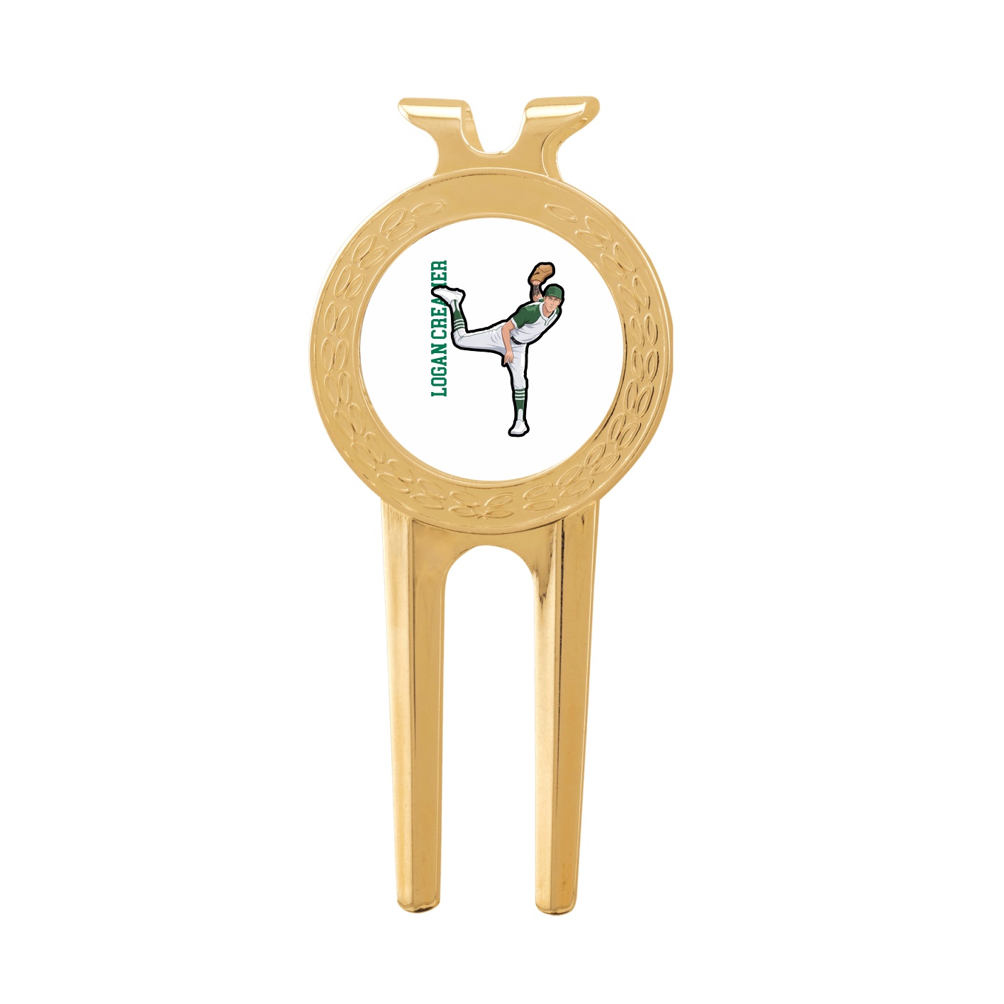 Divot Tool with Ball Marker — Name Vertical in Classic