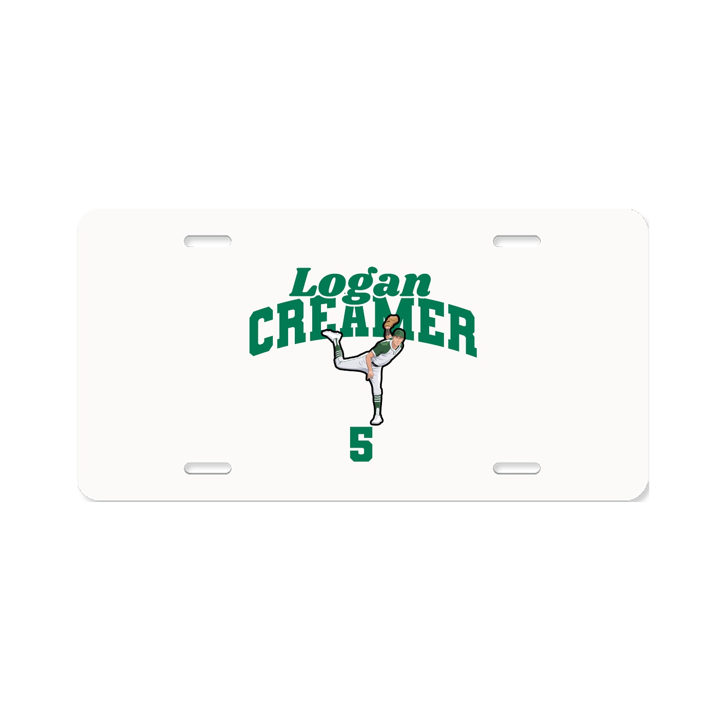 License Plate — Signature Arch in Classic