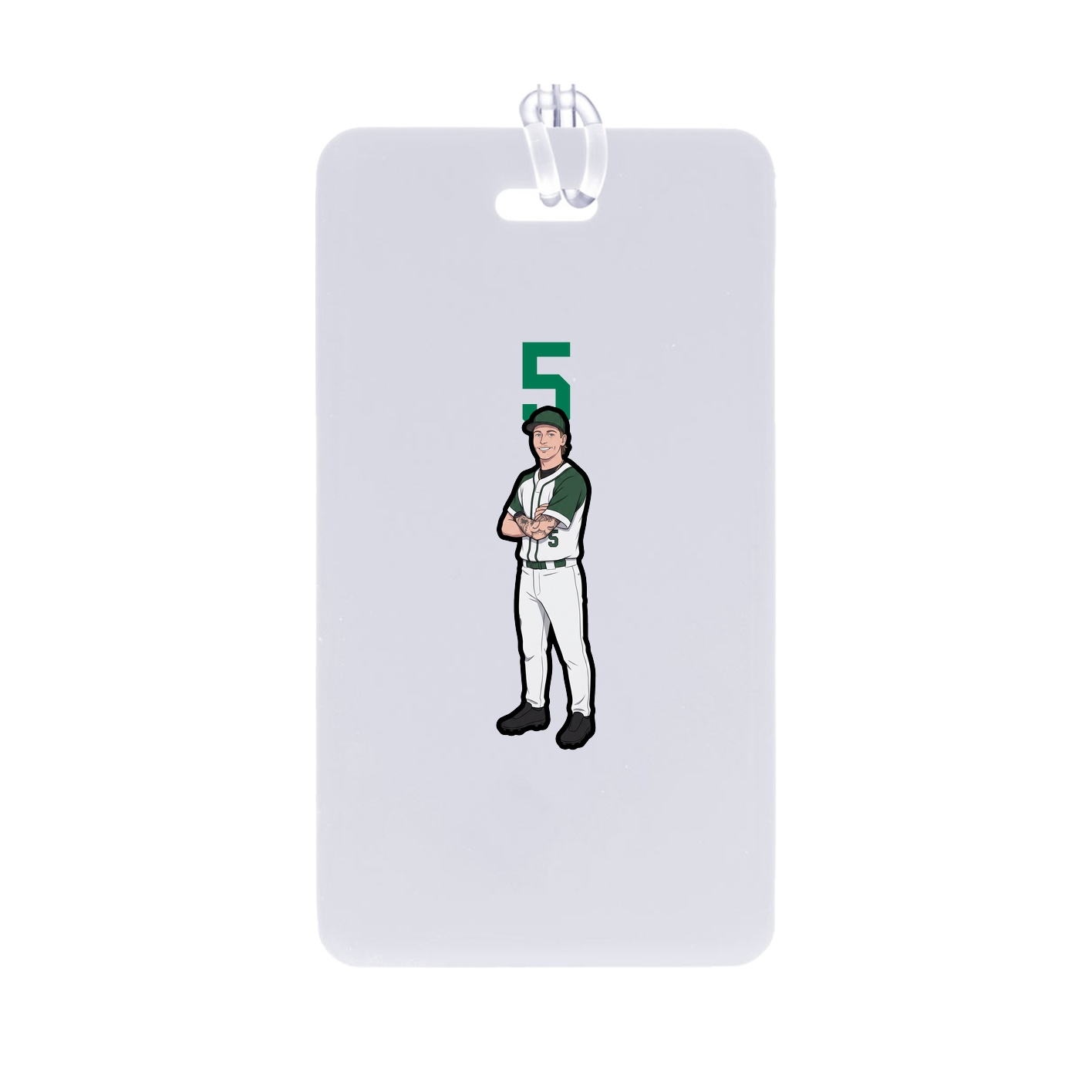 Bag Tag — Number Top in Classic