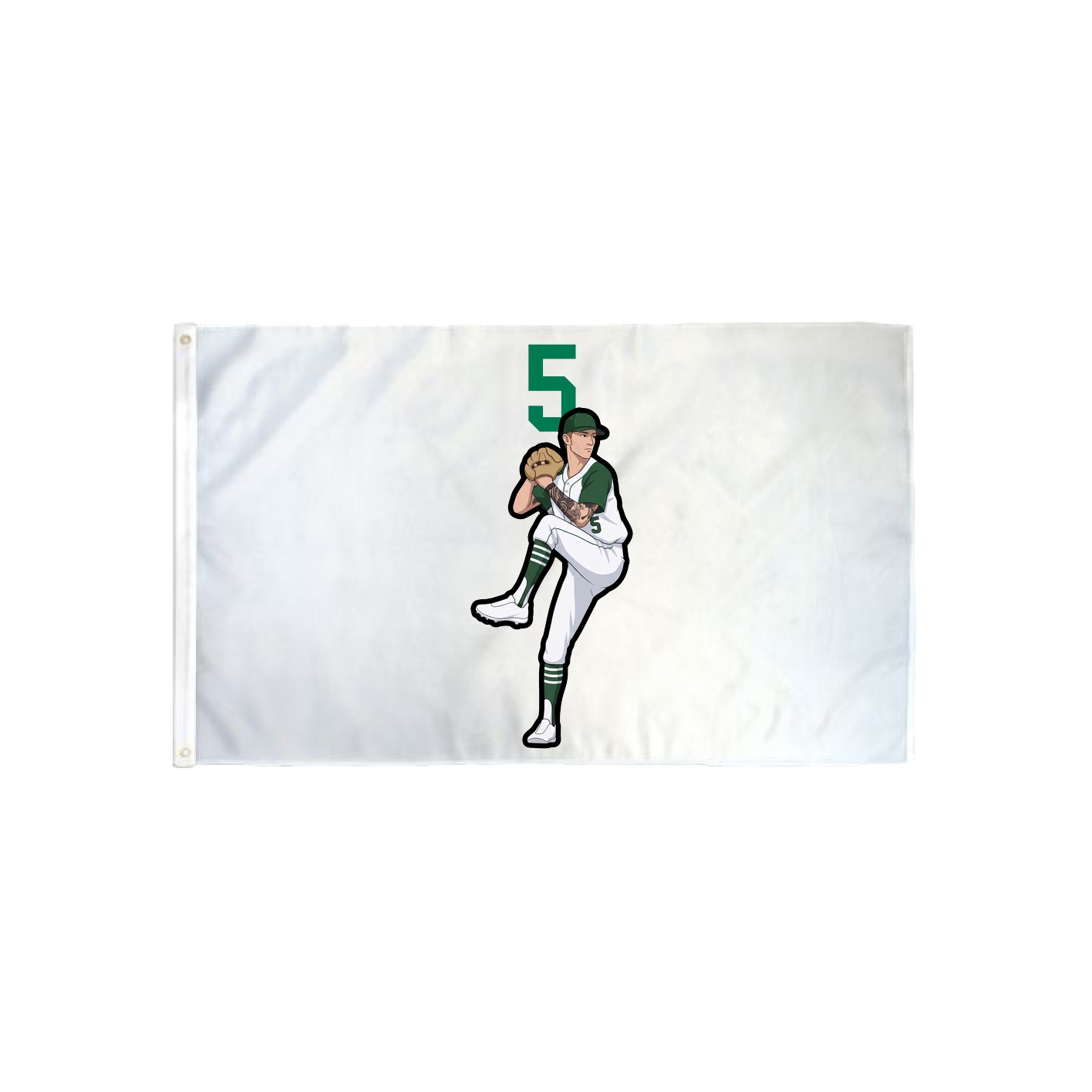 3x5 Flag — Number Top in Classic