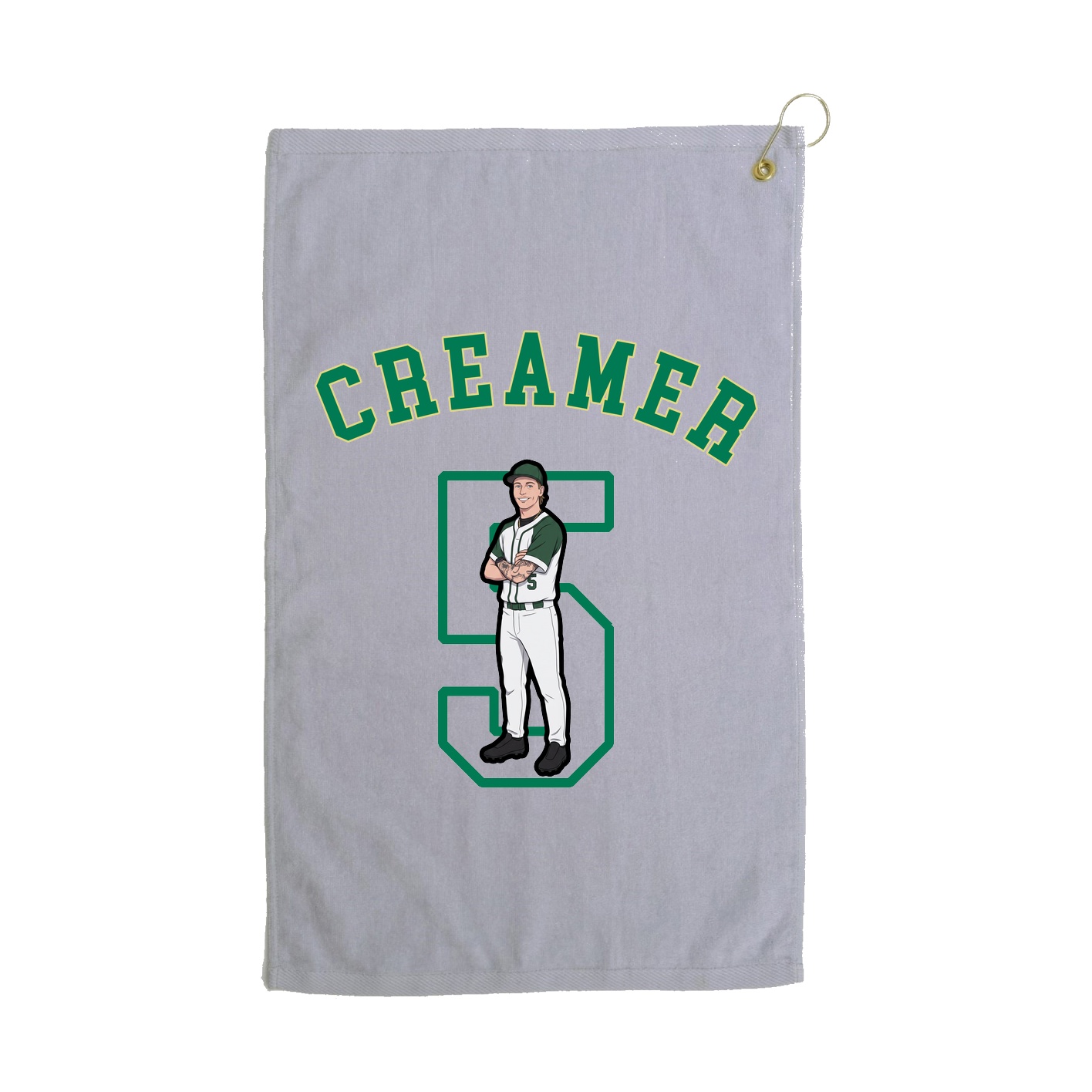 Golf Towel — Shirsey Arch in Grey
