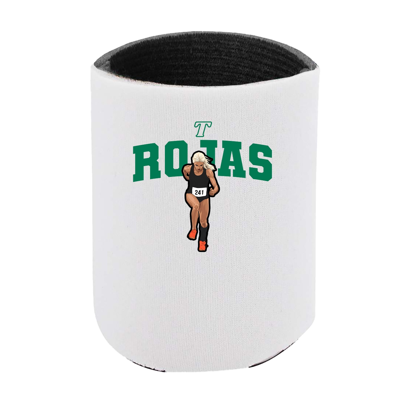 Can Holder — Name Arch in White