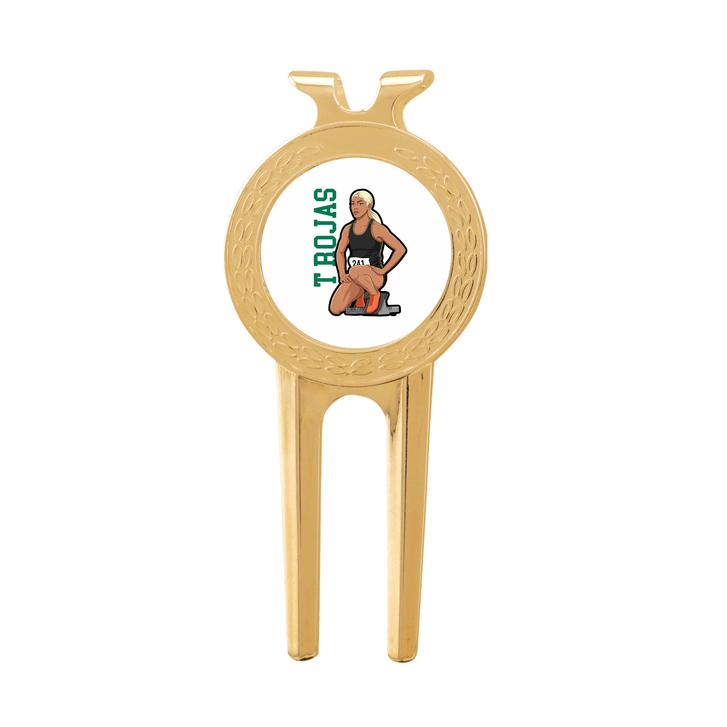 Divot Tool with Ball Marker — Name Vertical in Classic