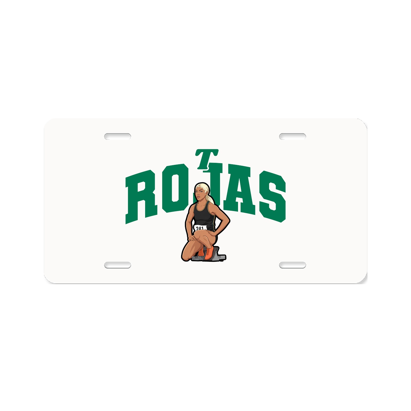 License Plate — Signature Arch in Classic