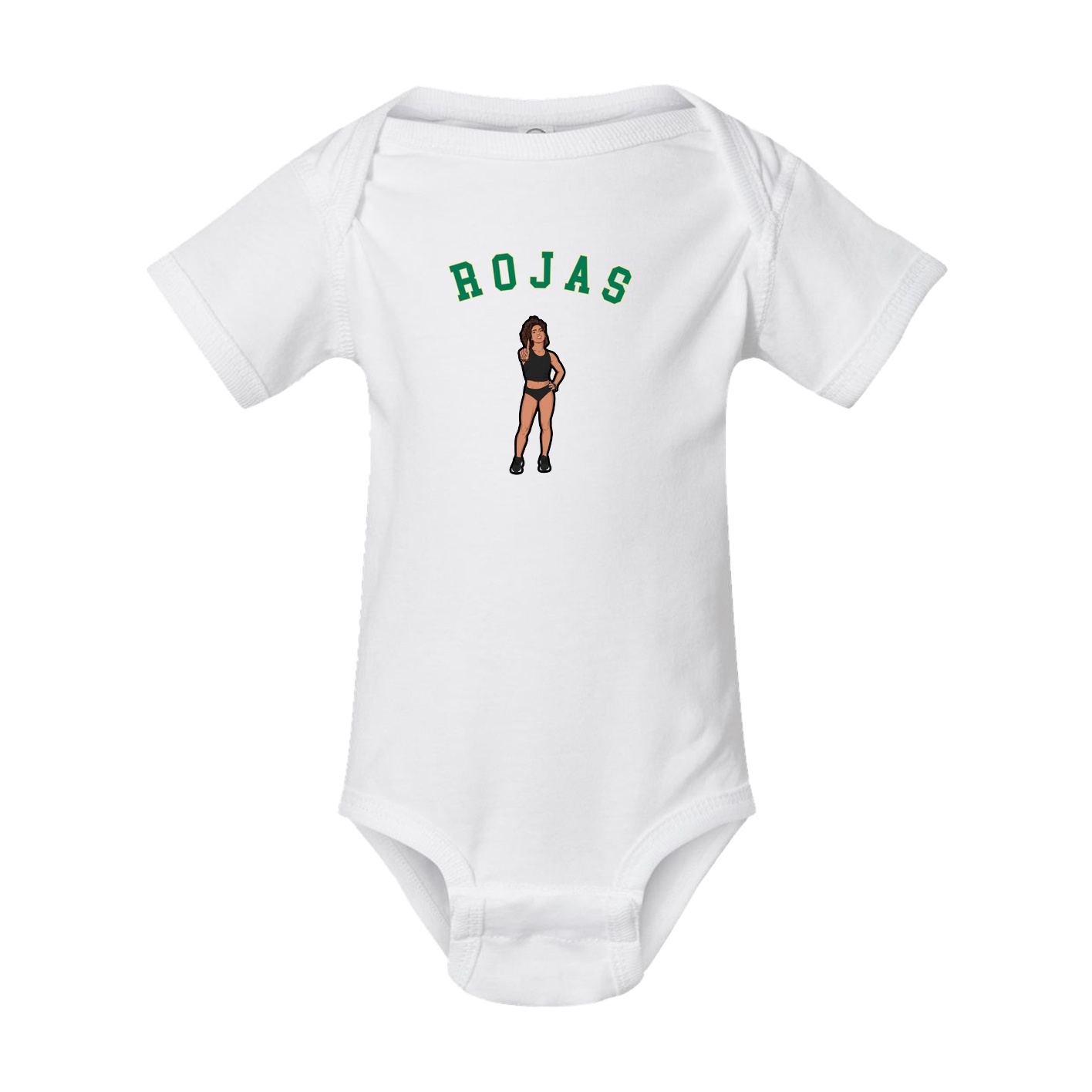 Baby Onesie — Shirsey Arch in White