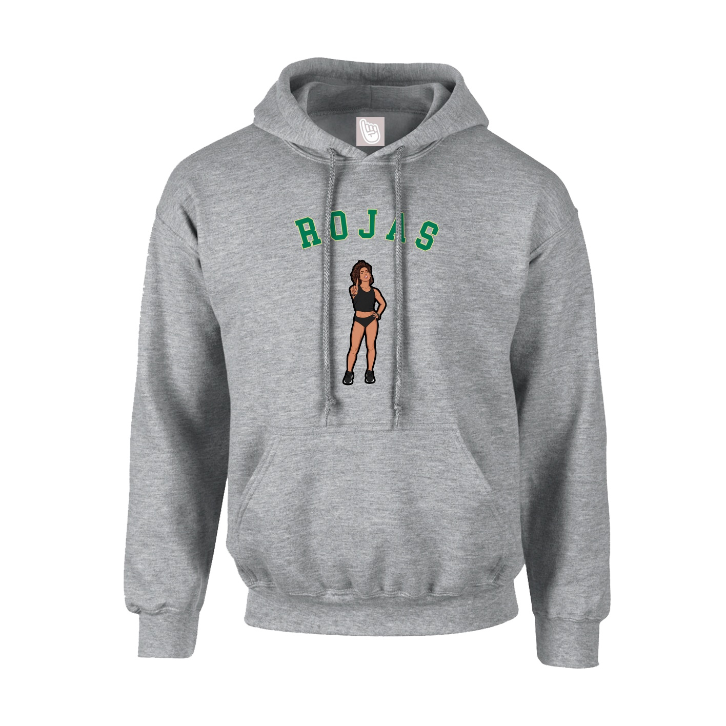 Youth Hoodie — Shirsey Arch in Grey