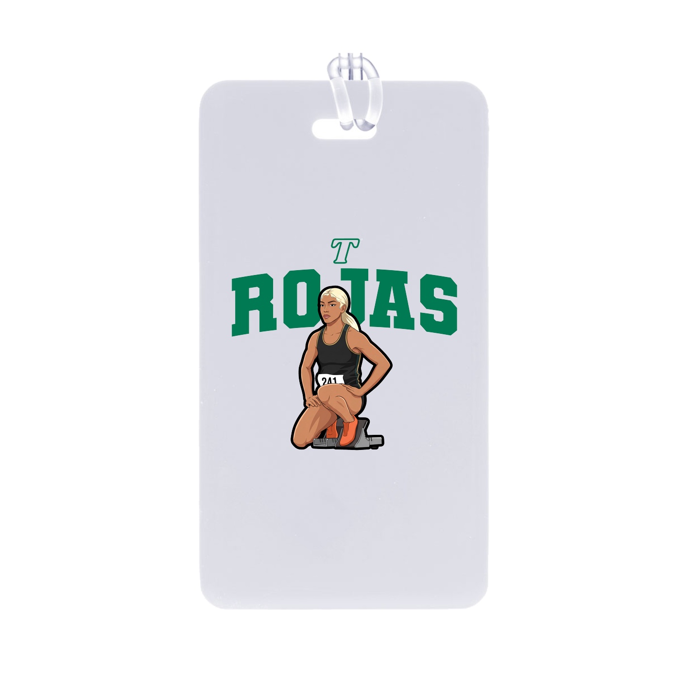 Bag Tag — Name Arch in Classic
