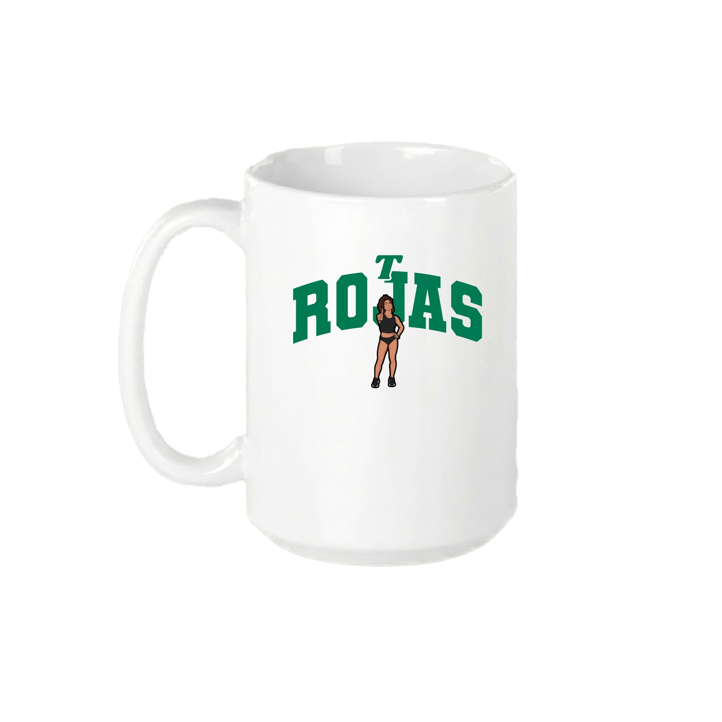 15oz Coffee Mug — Signature Arch in White