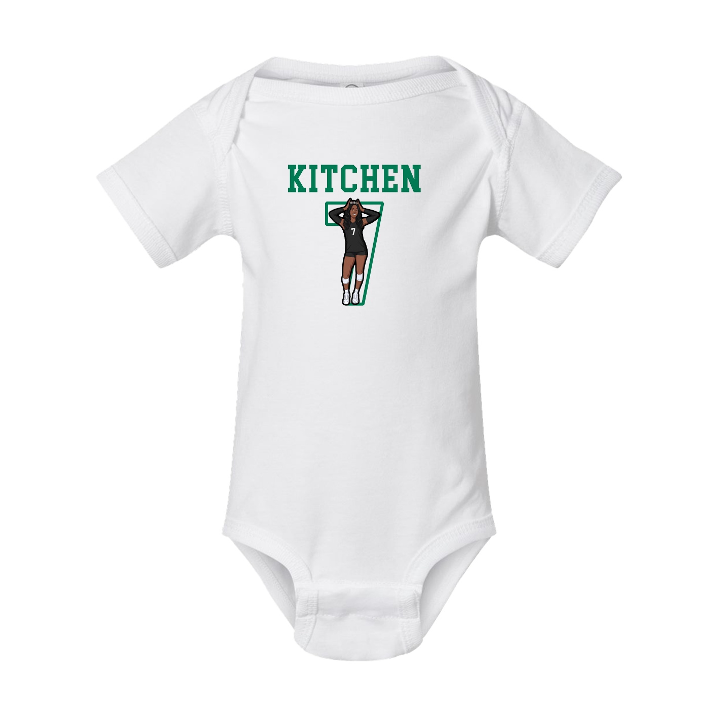 Baby Onesie — Shirsey in White