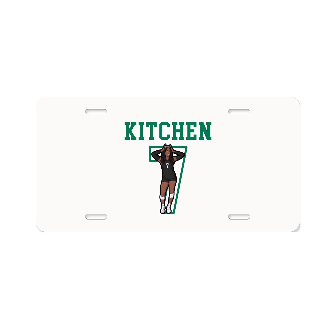 License Plate — Shirsey in Classic