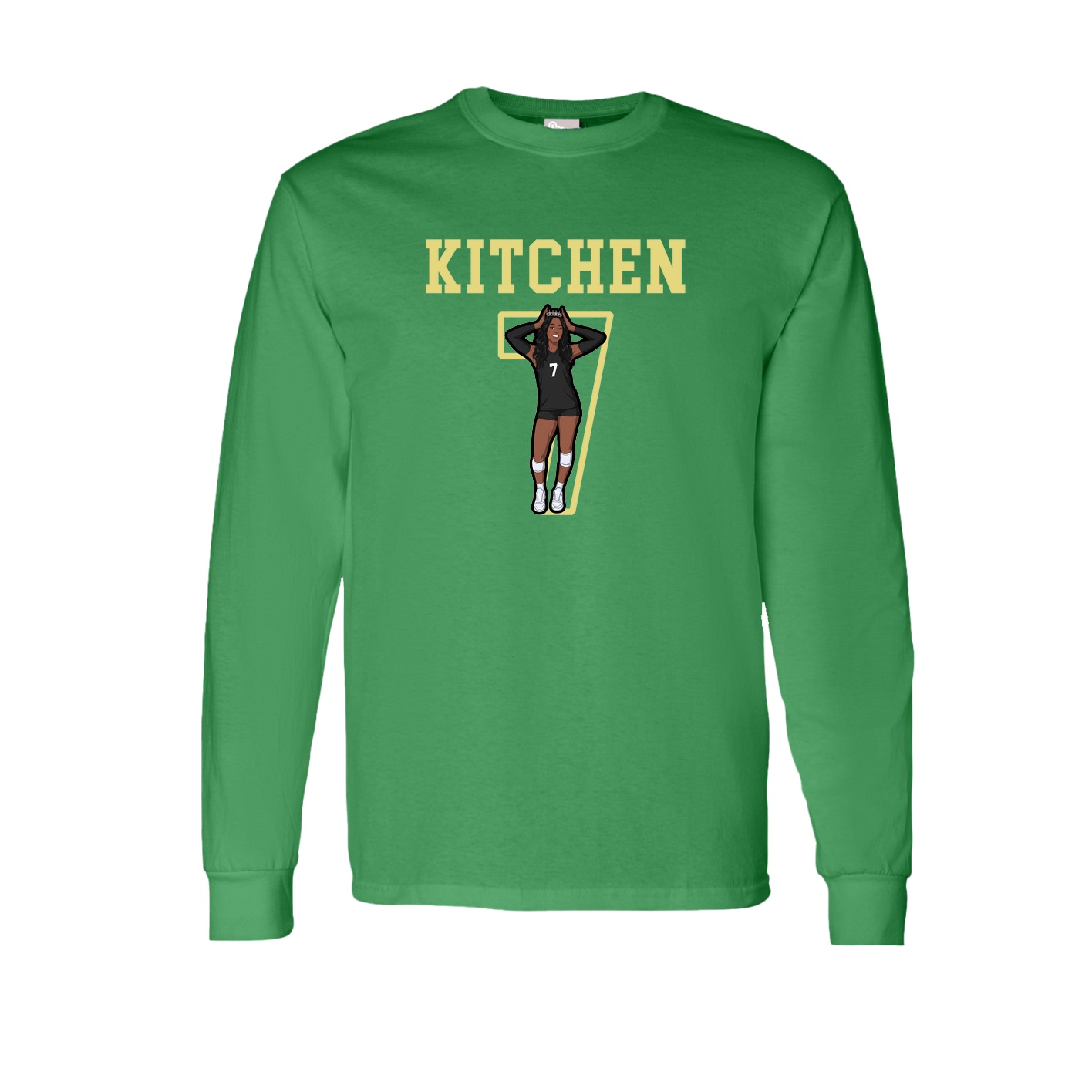Long Sleeve Tee — Shirsey in Green