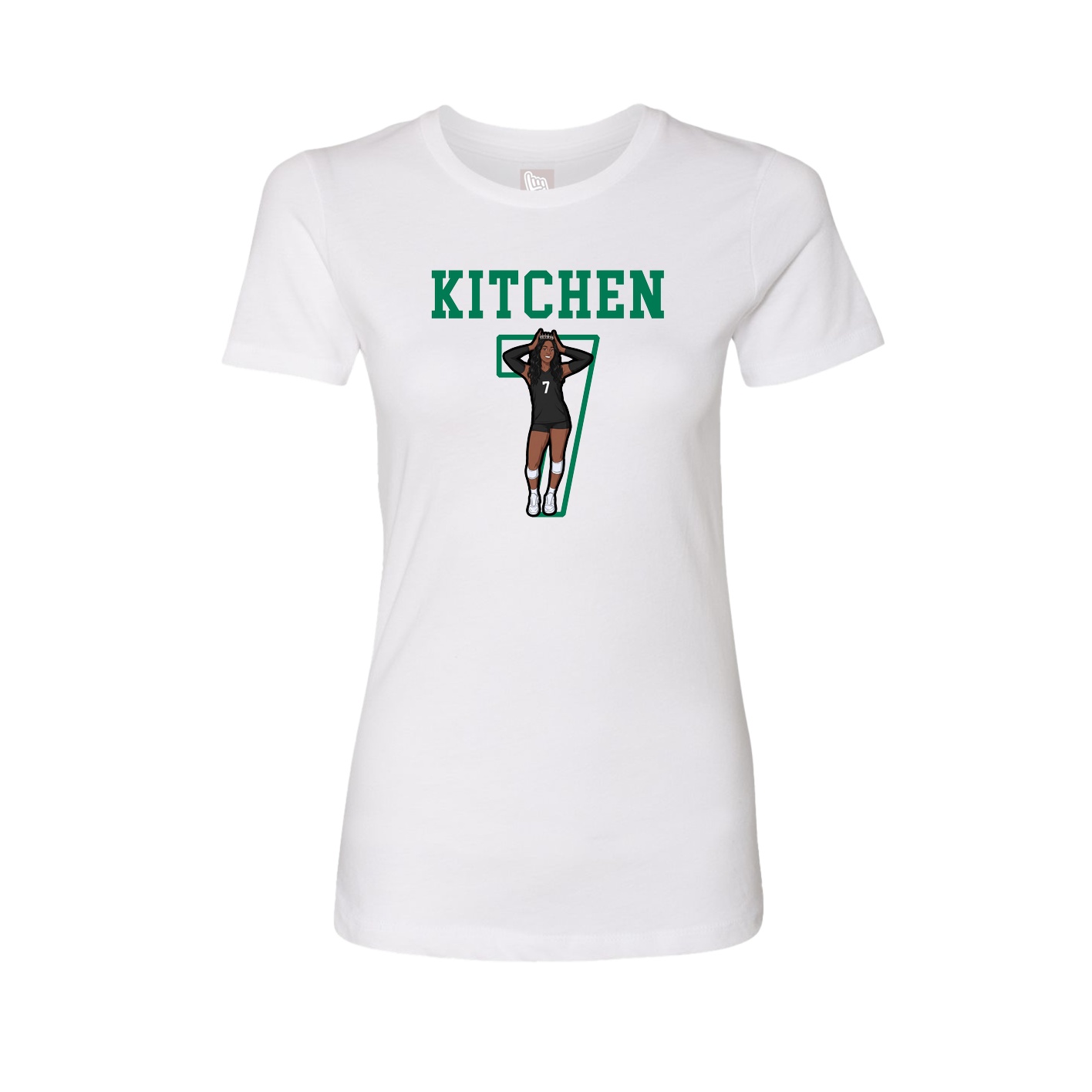 Fitted Women's Tee — Shirsey in White