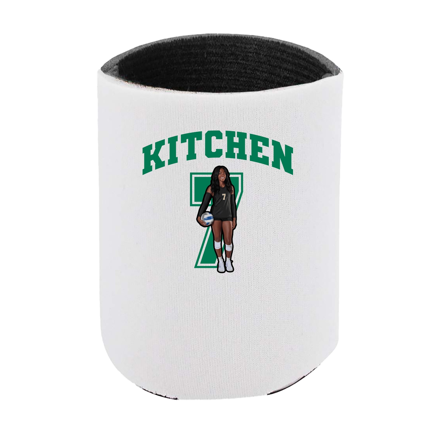 Can Holder — Number in White