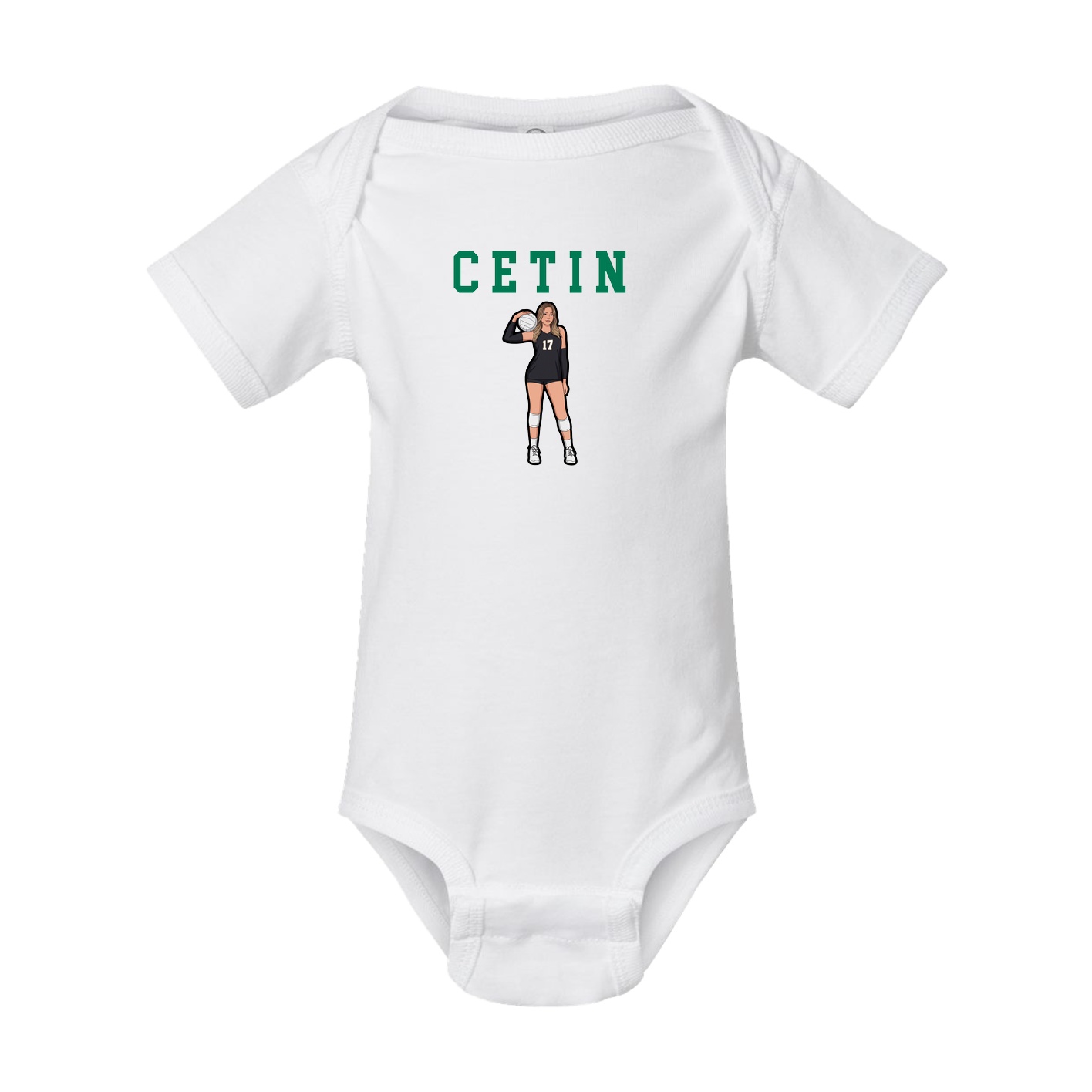 Baby Onesie — Shirsey in White