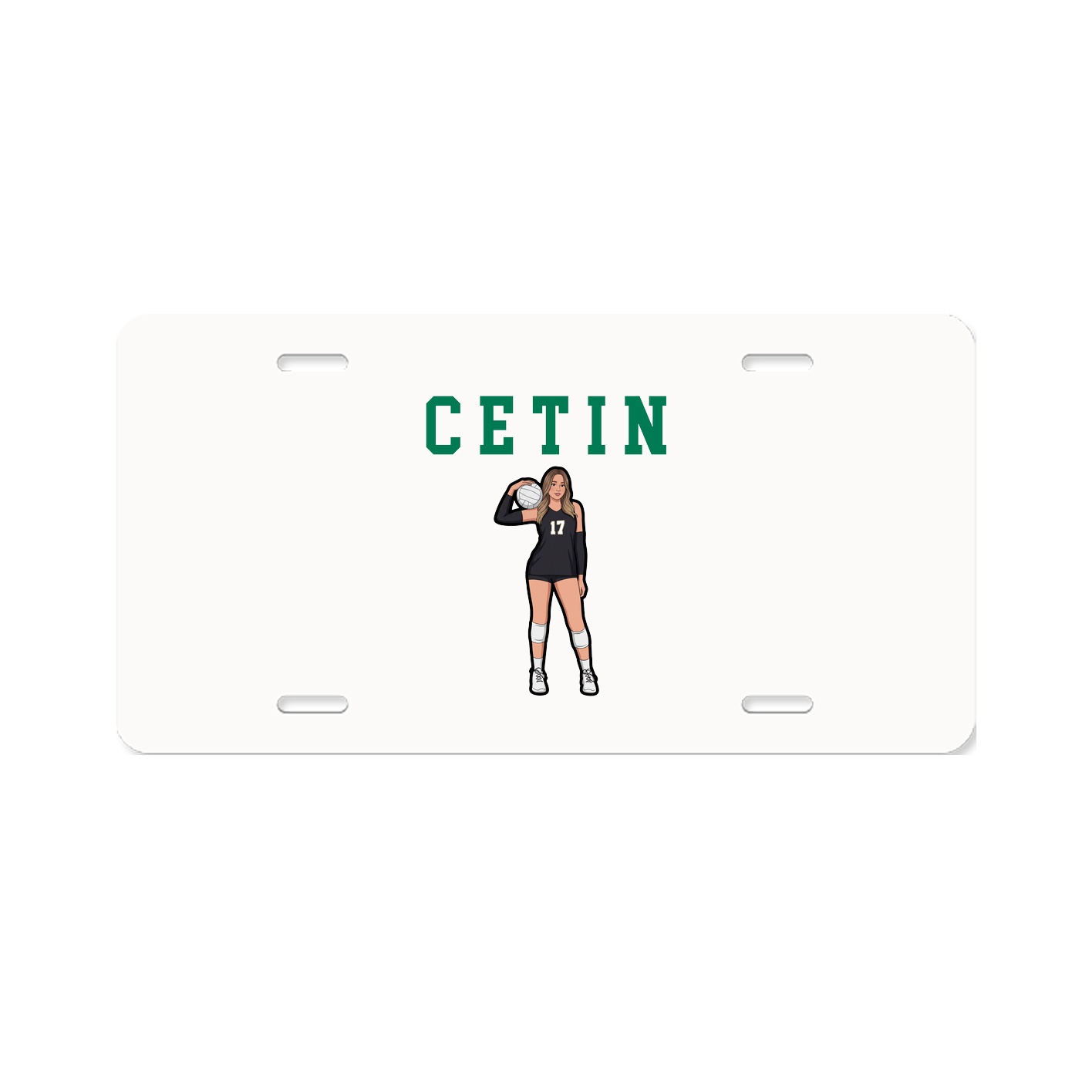 License Plate — Shirsey in Classic