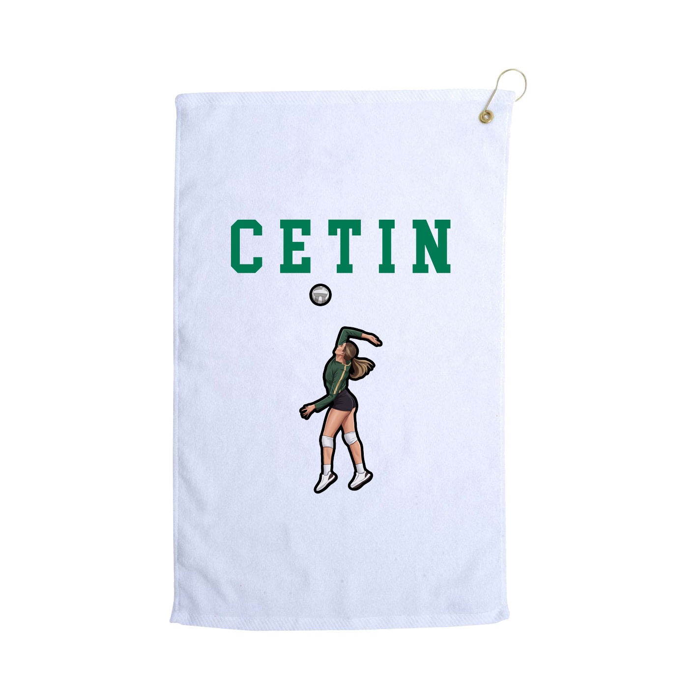 Golf Towel — Shirsey in White