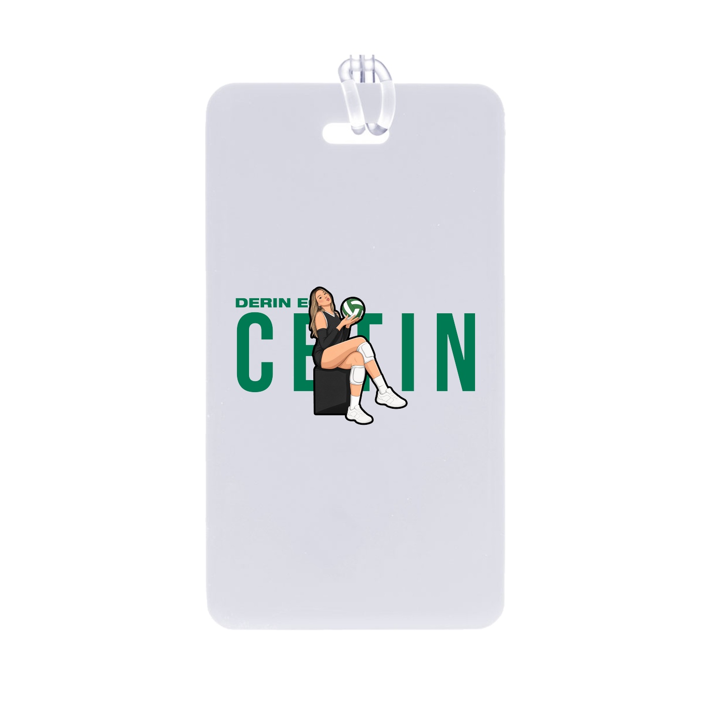 Bag Tag — Player Name in Classic