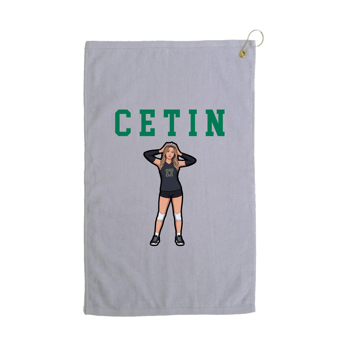 Golf Towel — Shirsey in Grey