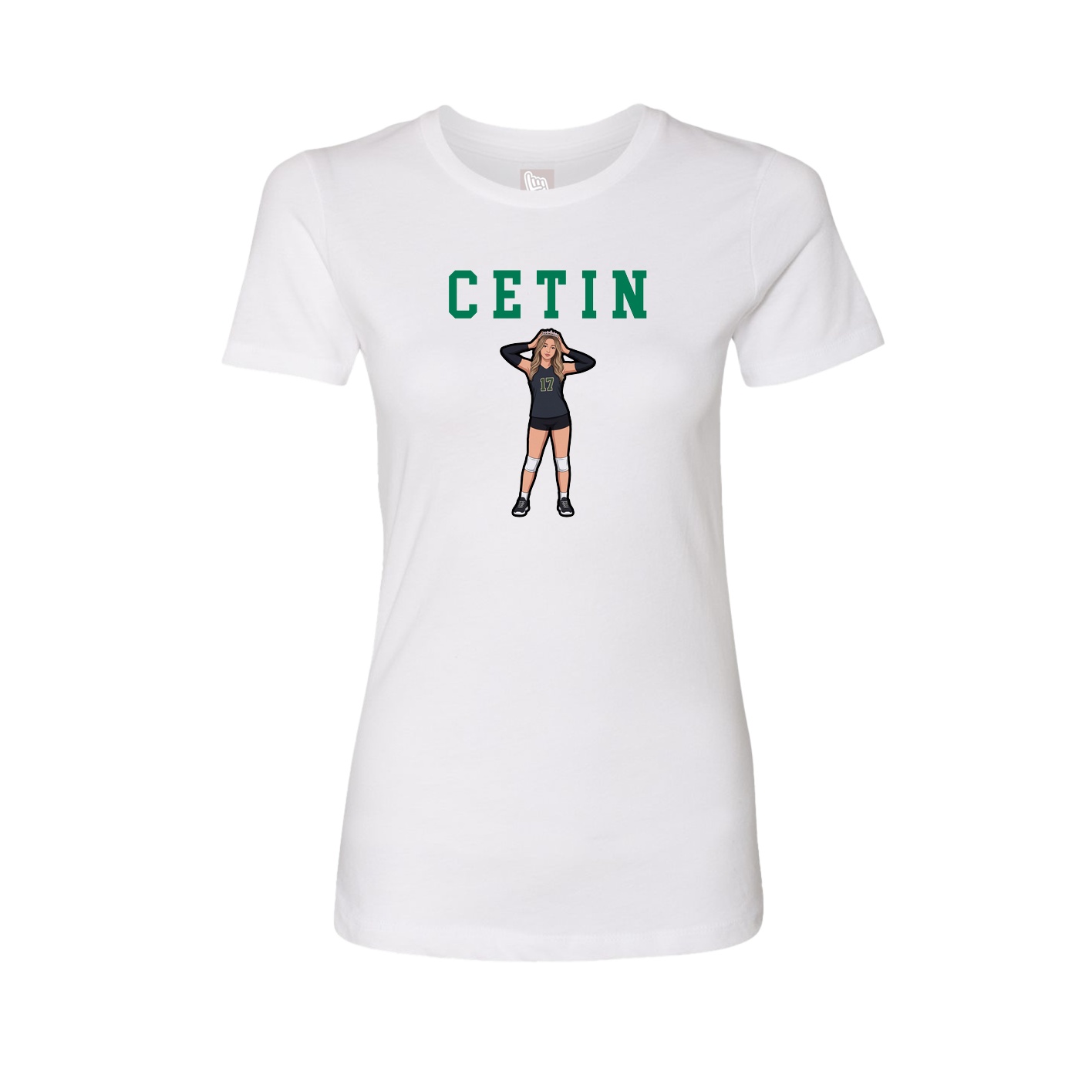 Fitted Women's Tee — Shirsey in White