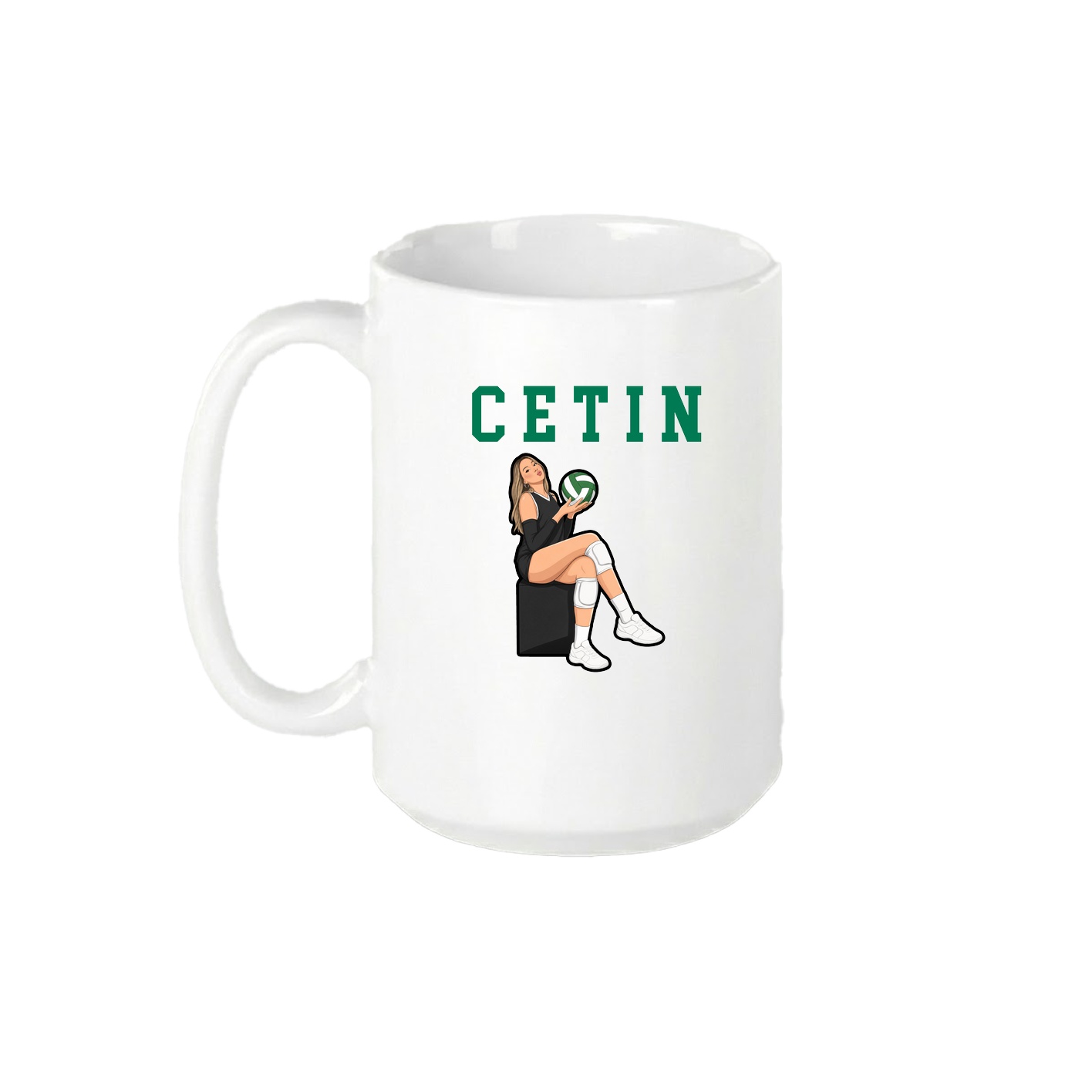 15oz Coffee Mug — Shirsey in White