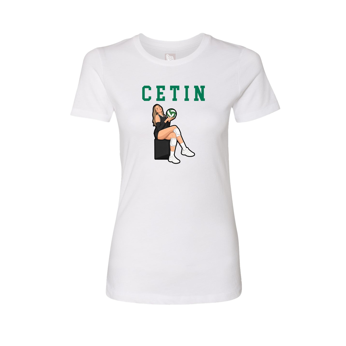 Fitted Women's Tee — Shirsey in White