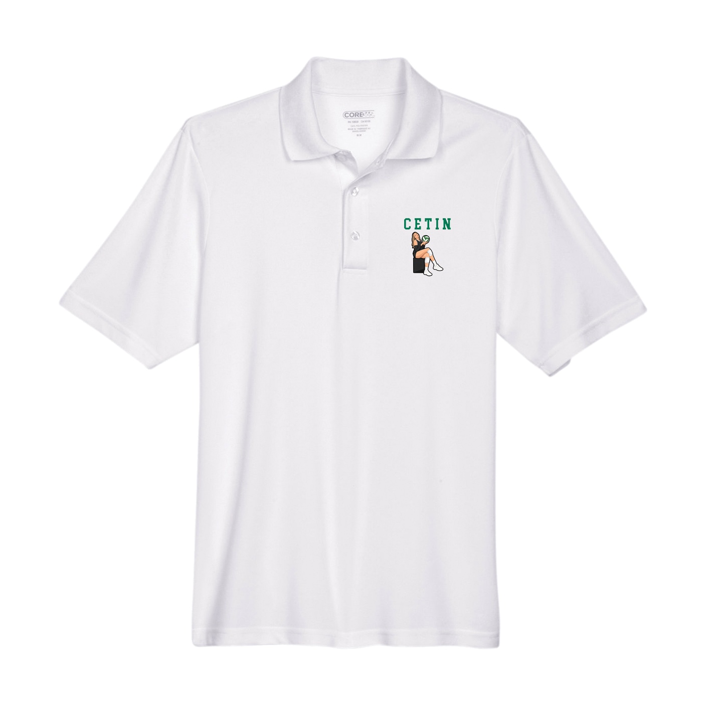 Performance Polo — Shirsey in White
