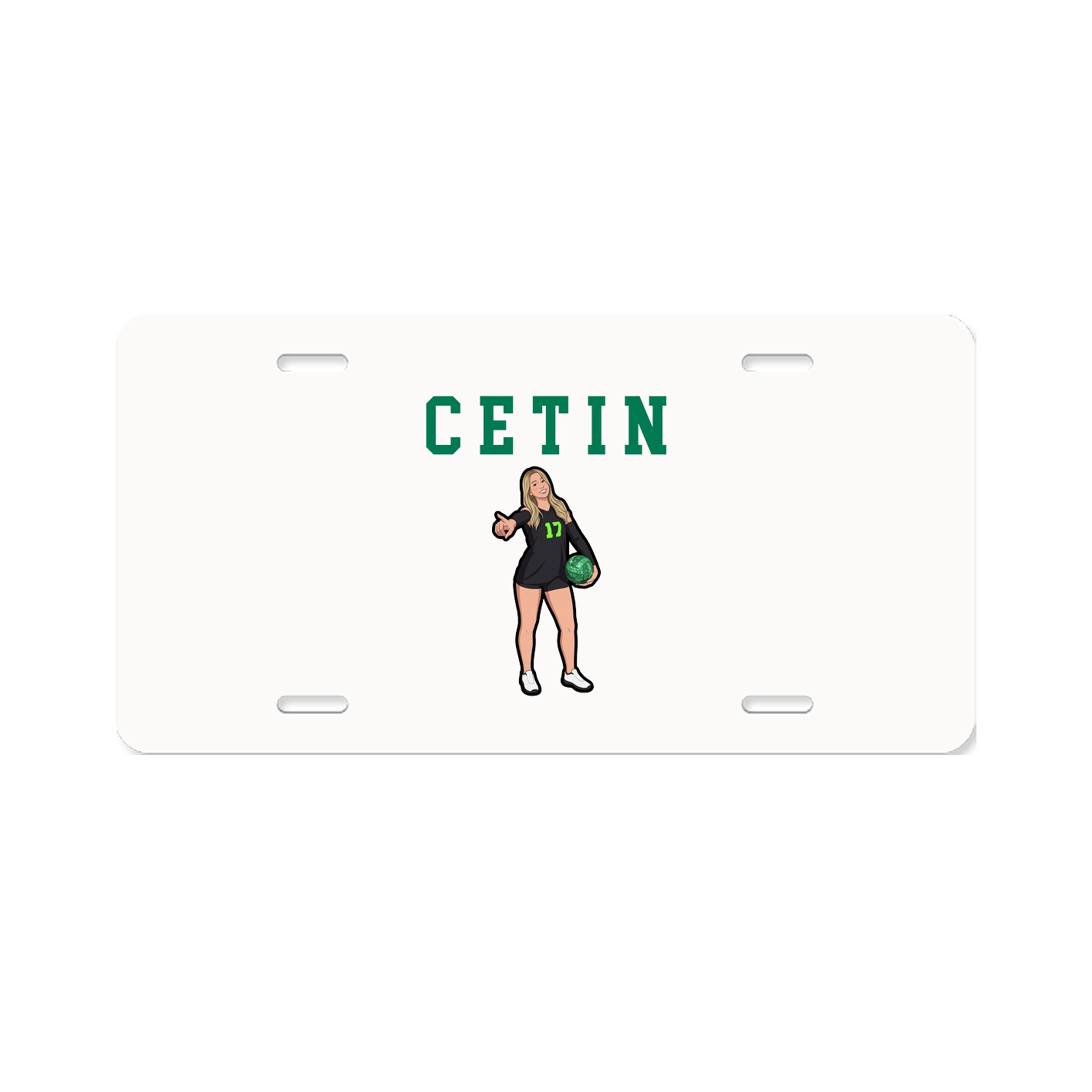 License Plate — Shirsey in Classic