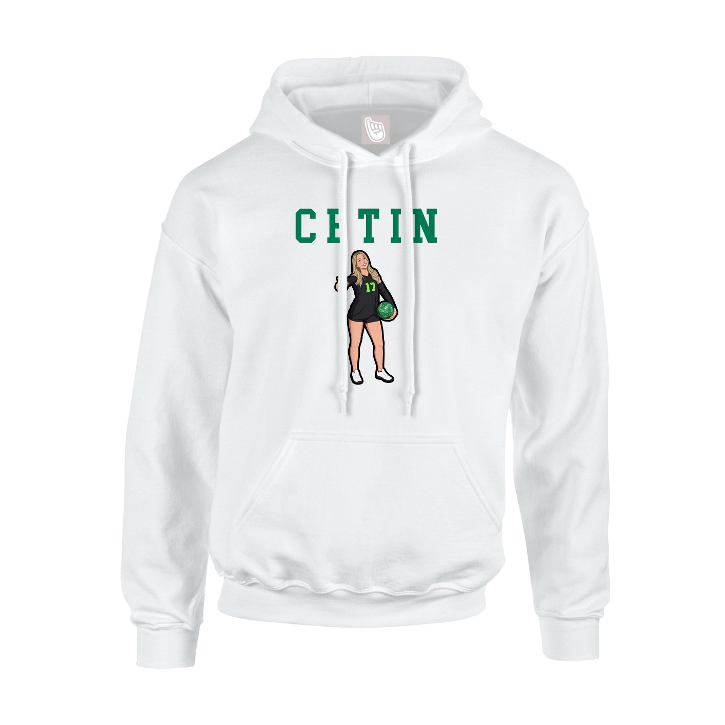 Youth Hoodie — Shirsey in White