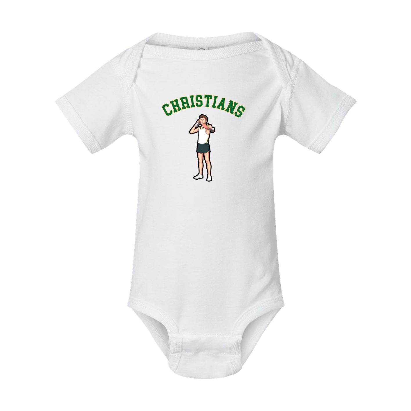 Baby Onesie — Shirsey Arch in White