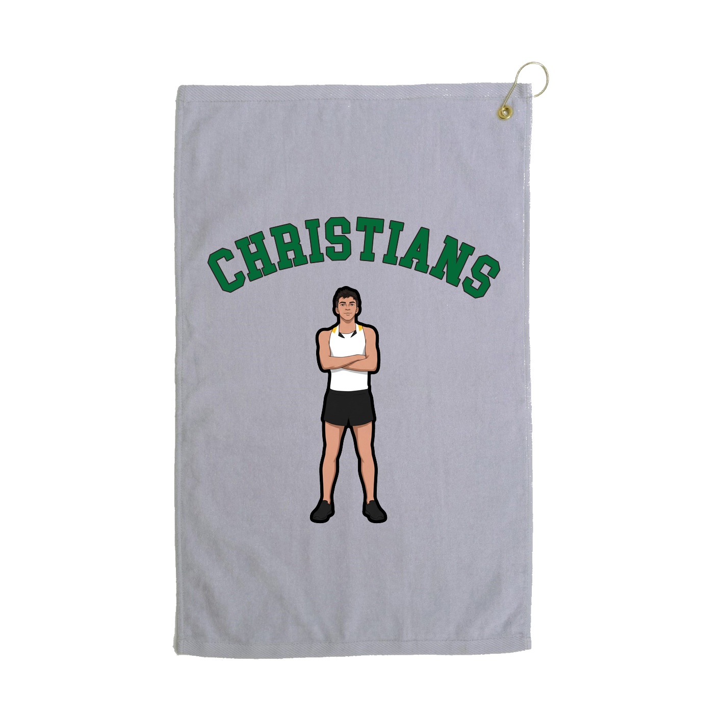 Golf Towel — Shirsey Arch in Grey