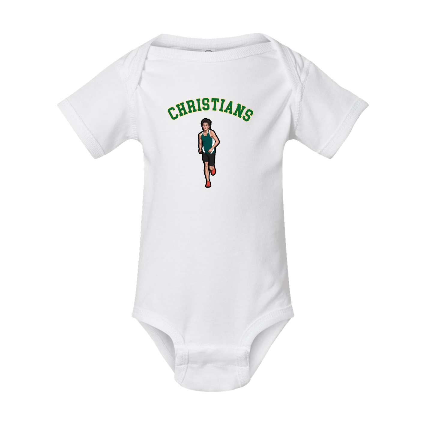 Baby Onesie — Shirsey Arch in White