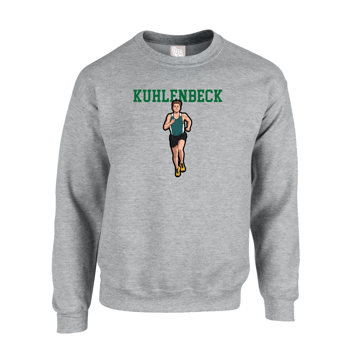 Fleece Crew — Shirsey in Grey