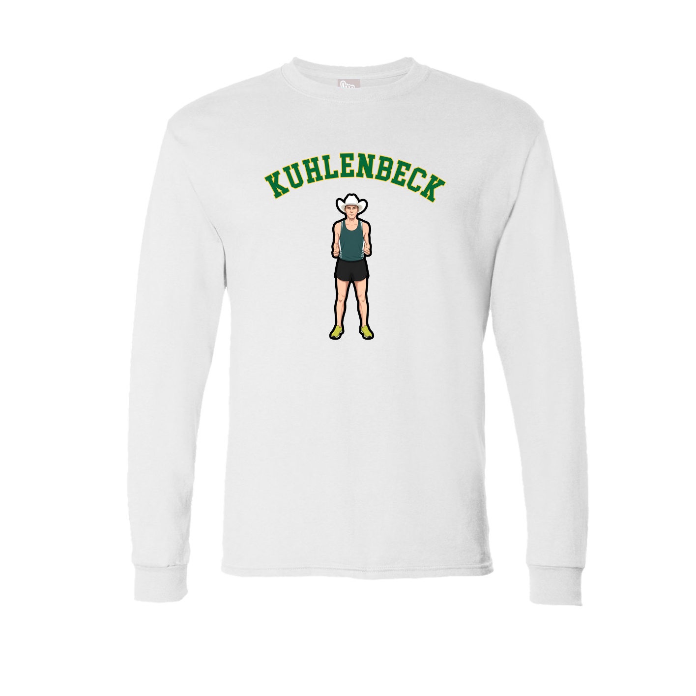 Long Sleeve Tee — Shirsey Arch in White