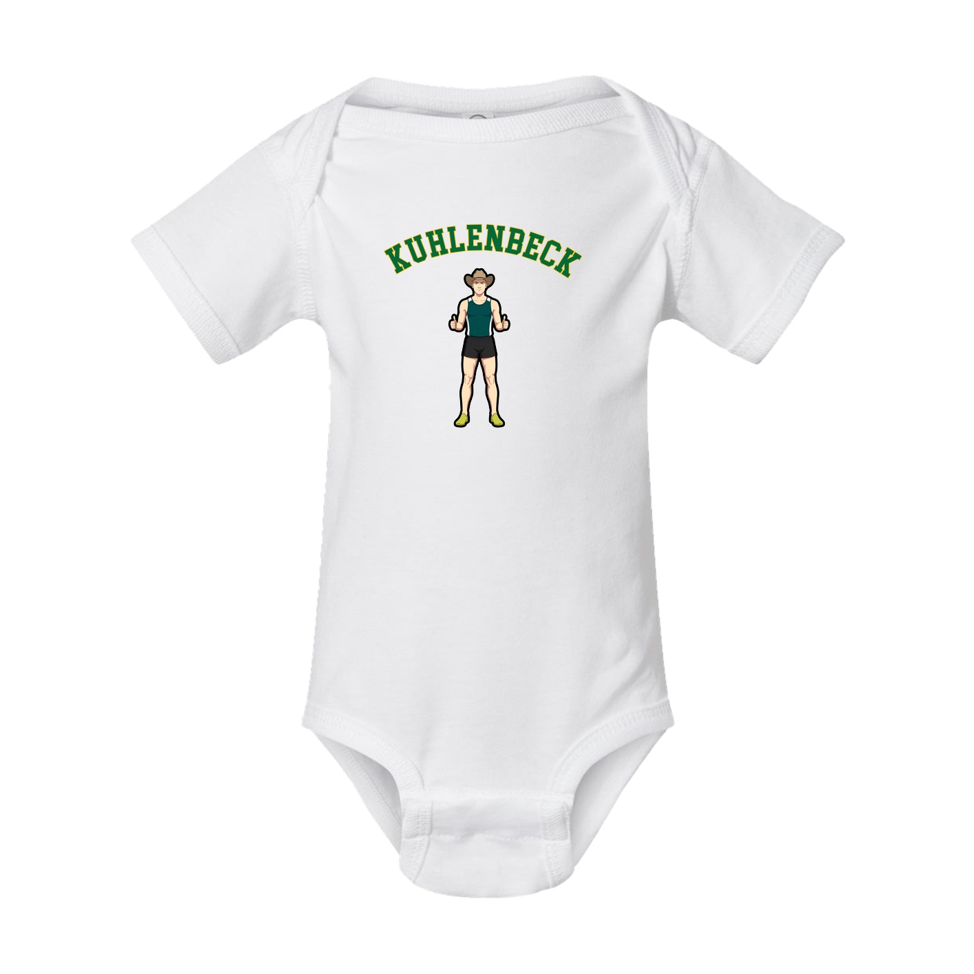 Baby Onesie — Shirsey Arch in White