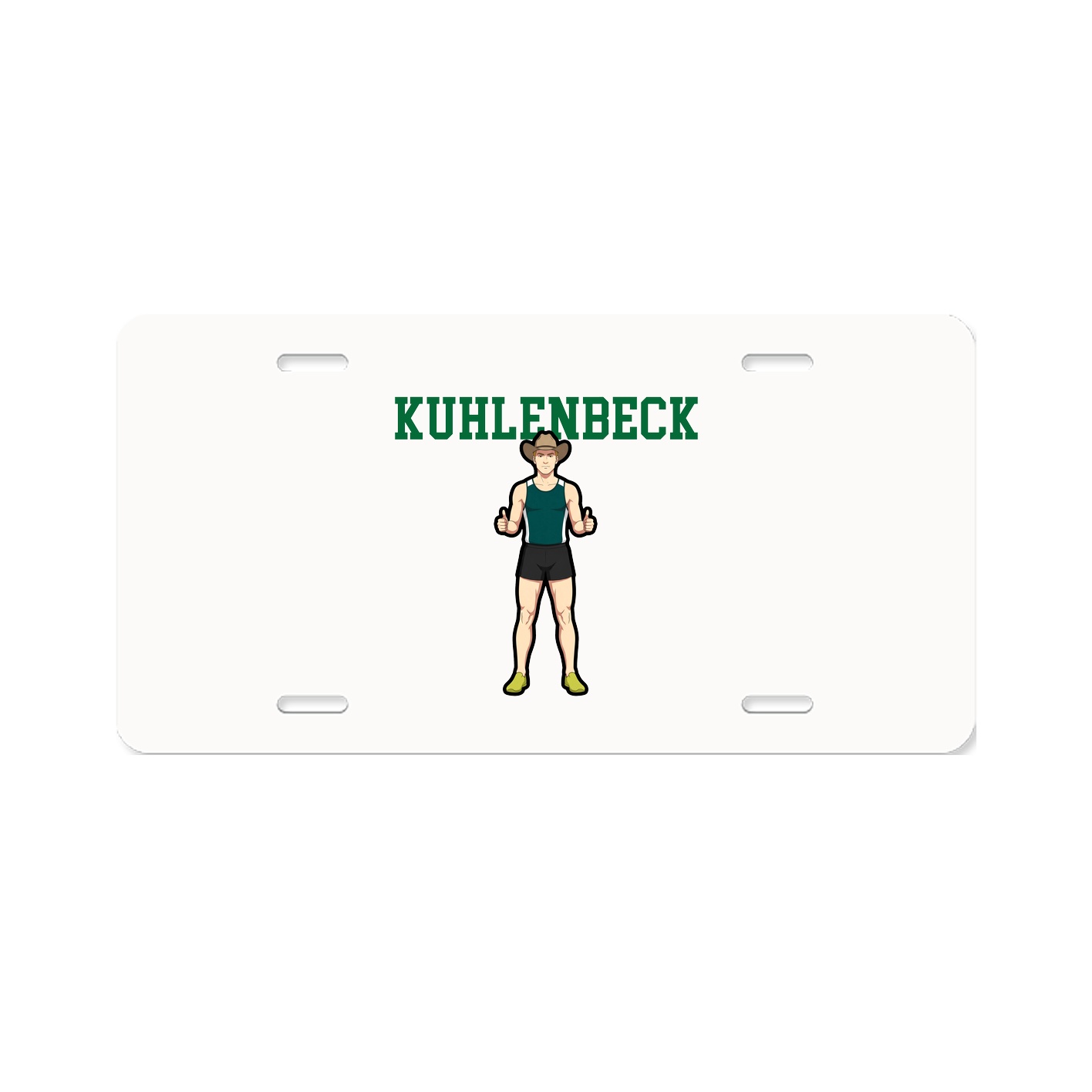 License Plate — Shirsey in Classic