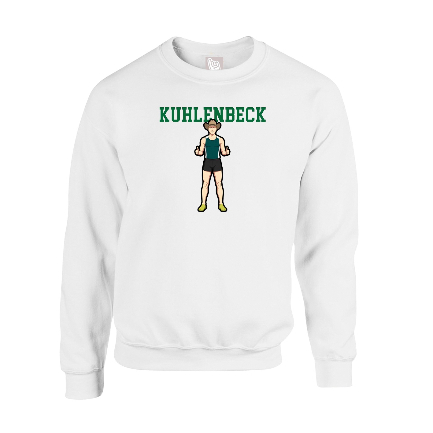 Fleece Crew — Shirsey in White