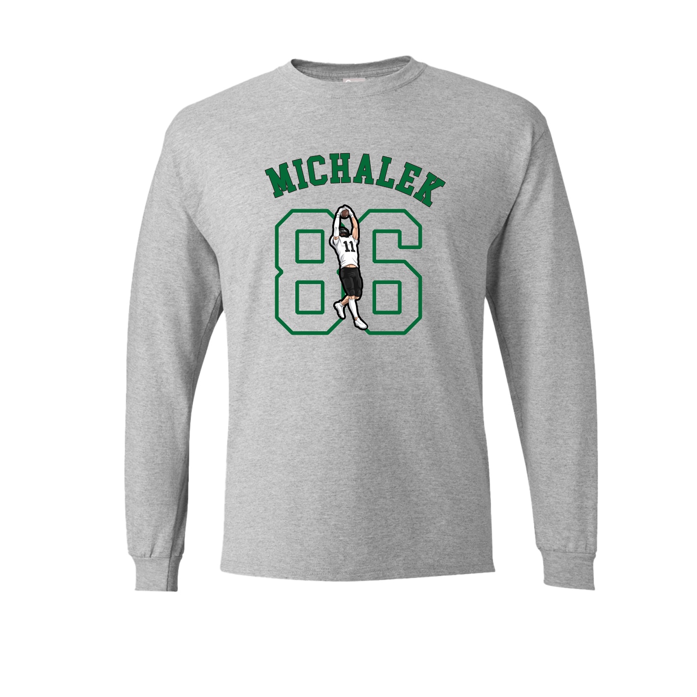 Long Sleeve Tee — Shirsey Arch in Grey