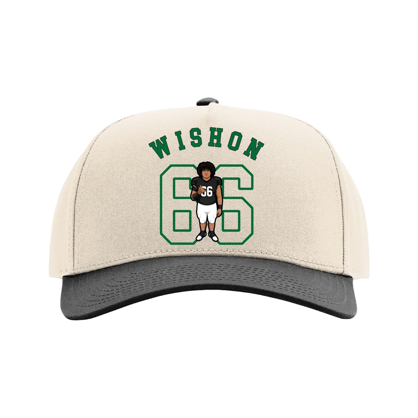 Full Fabric Five-Panel Champ Cap