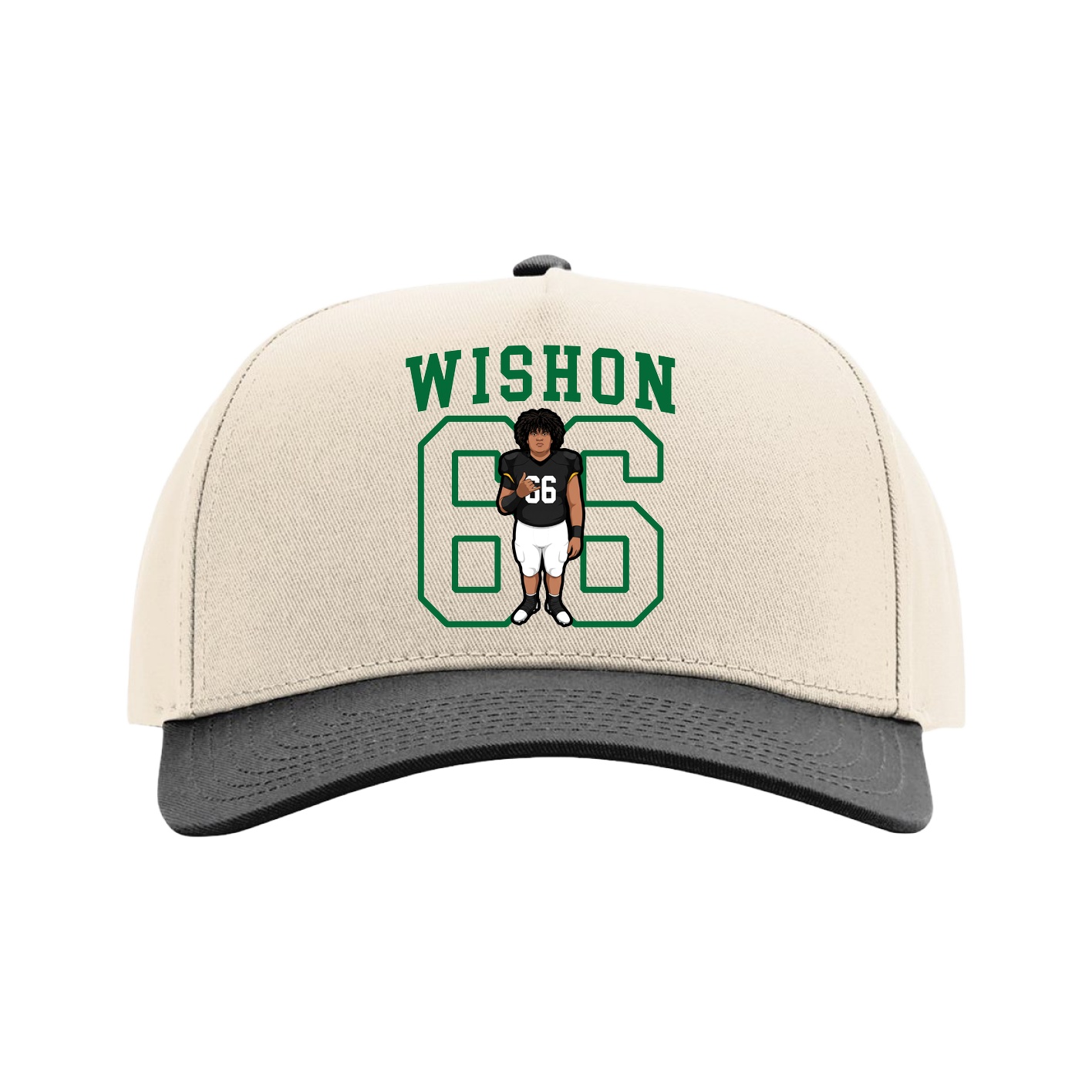 Full Fabric Five-Panel Champ Cap