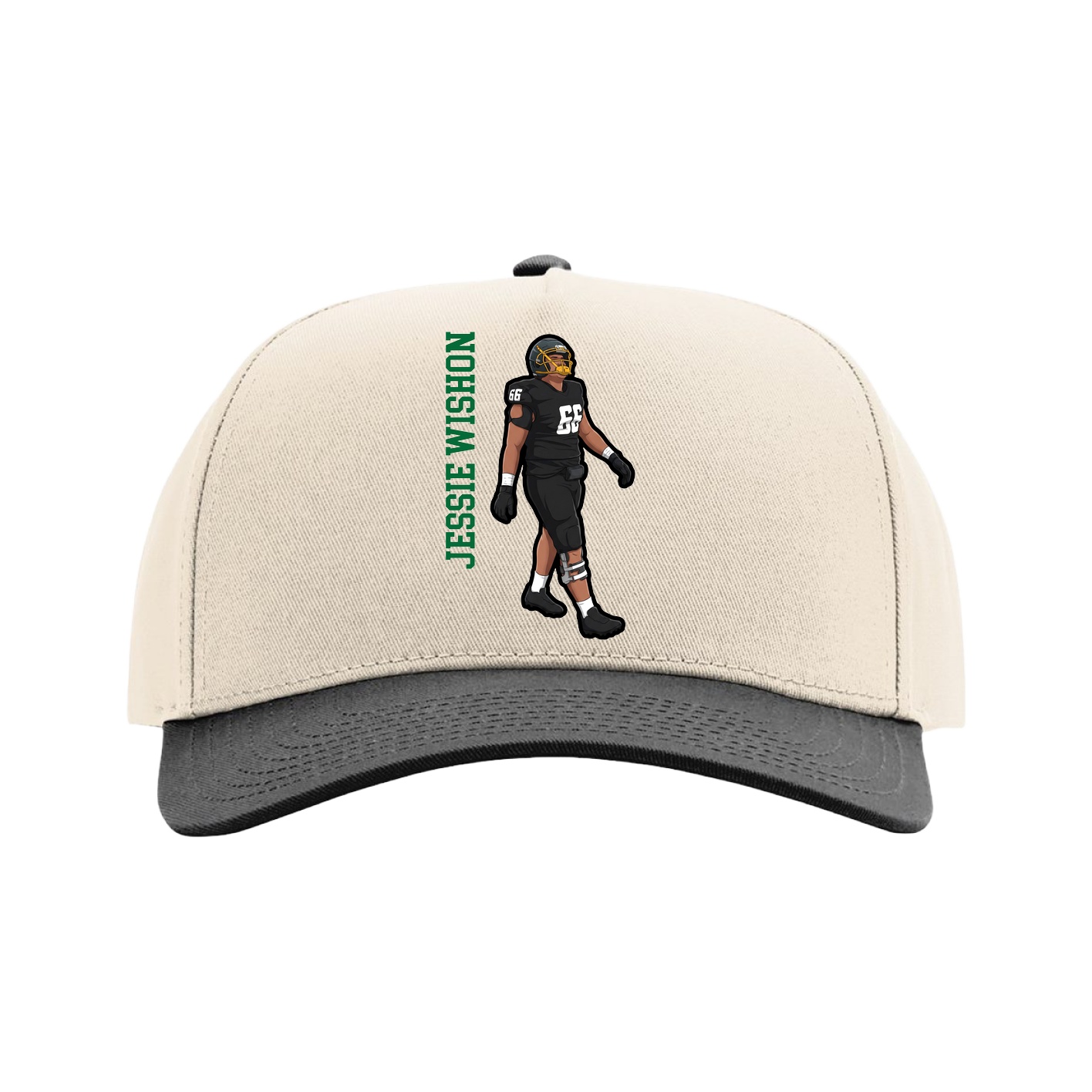 Full Fabric Five-Panel Champ Cap