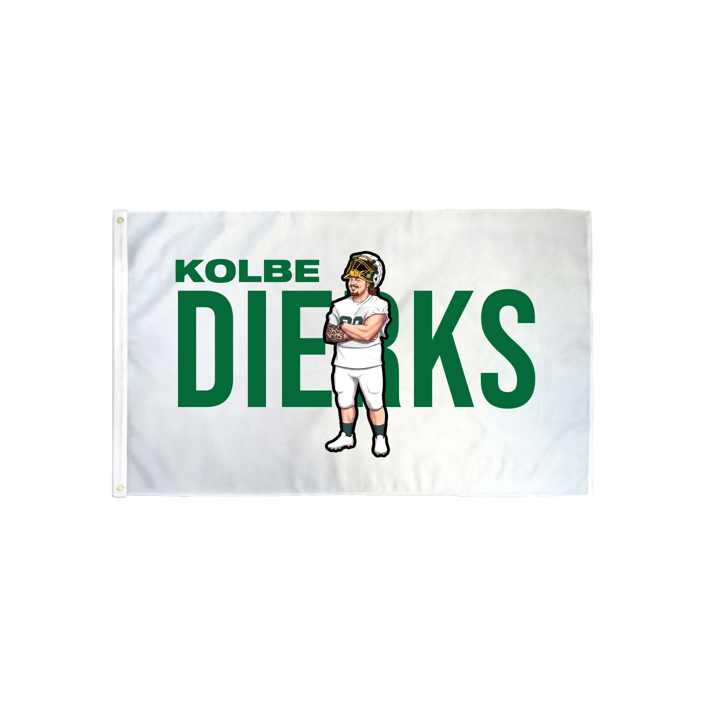 3x5 Flag — Player Name in Classic