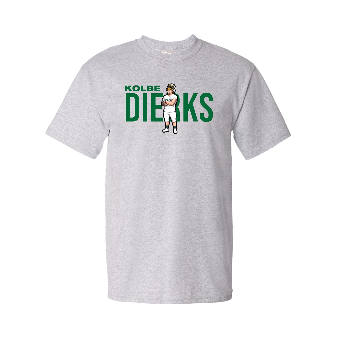 Youth Tee — Player Name in Grey